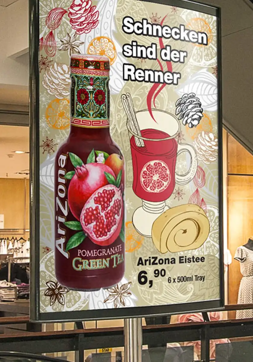 AriZona Eistee Design und Marketing – Ein Kultgetränk mit Stil