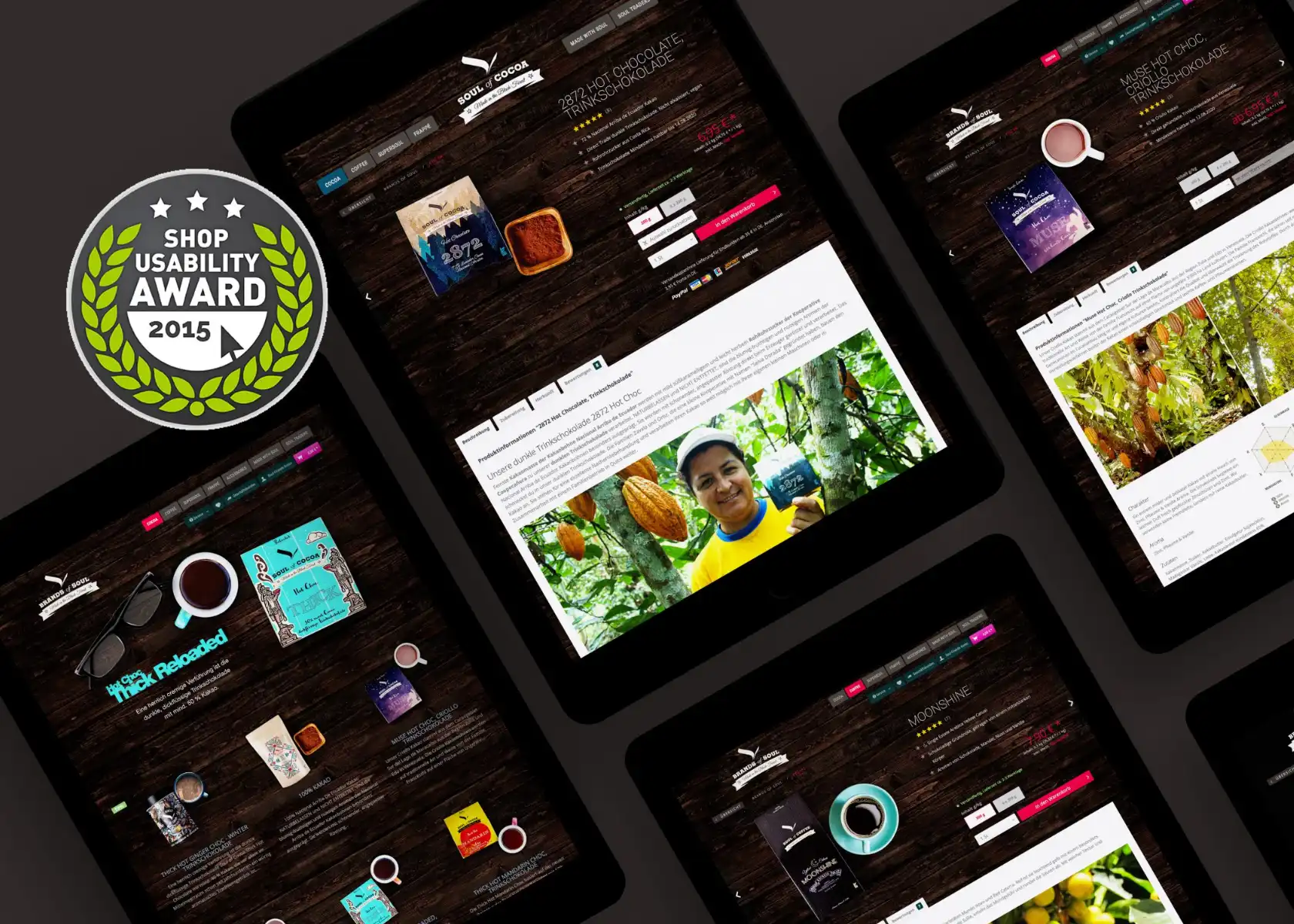 Brands of Soul eCommerce Referenz – Shop Usability Award