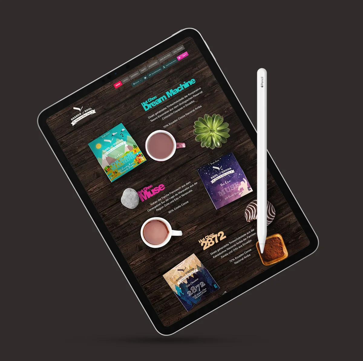 Brands of Soul Online Shop – Kategorieansicht im Shopware WebShop