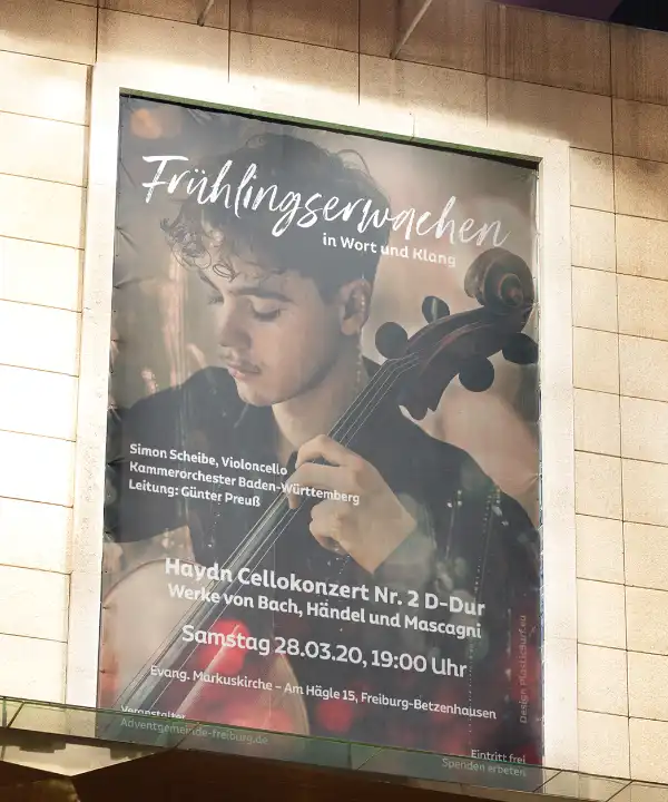 Simon Scheibe Klassische Werbung – Konzert-Plakate und Flyer