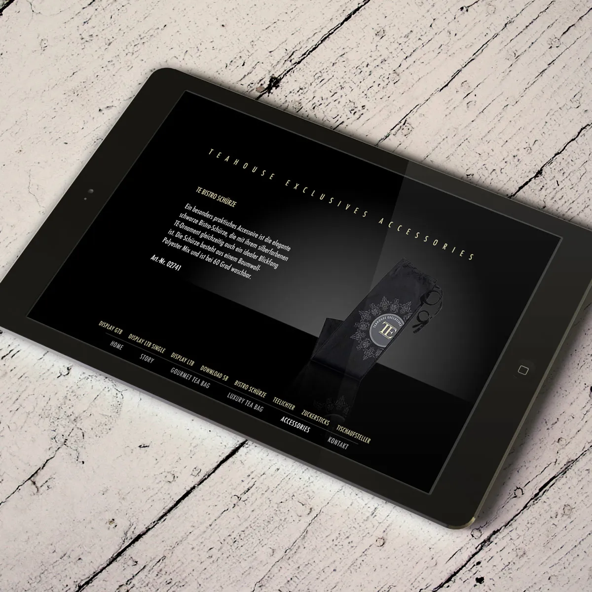 Teahouse Exclusives Website – Elegante Ästhetik und hochwertige Animationen