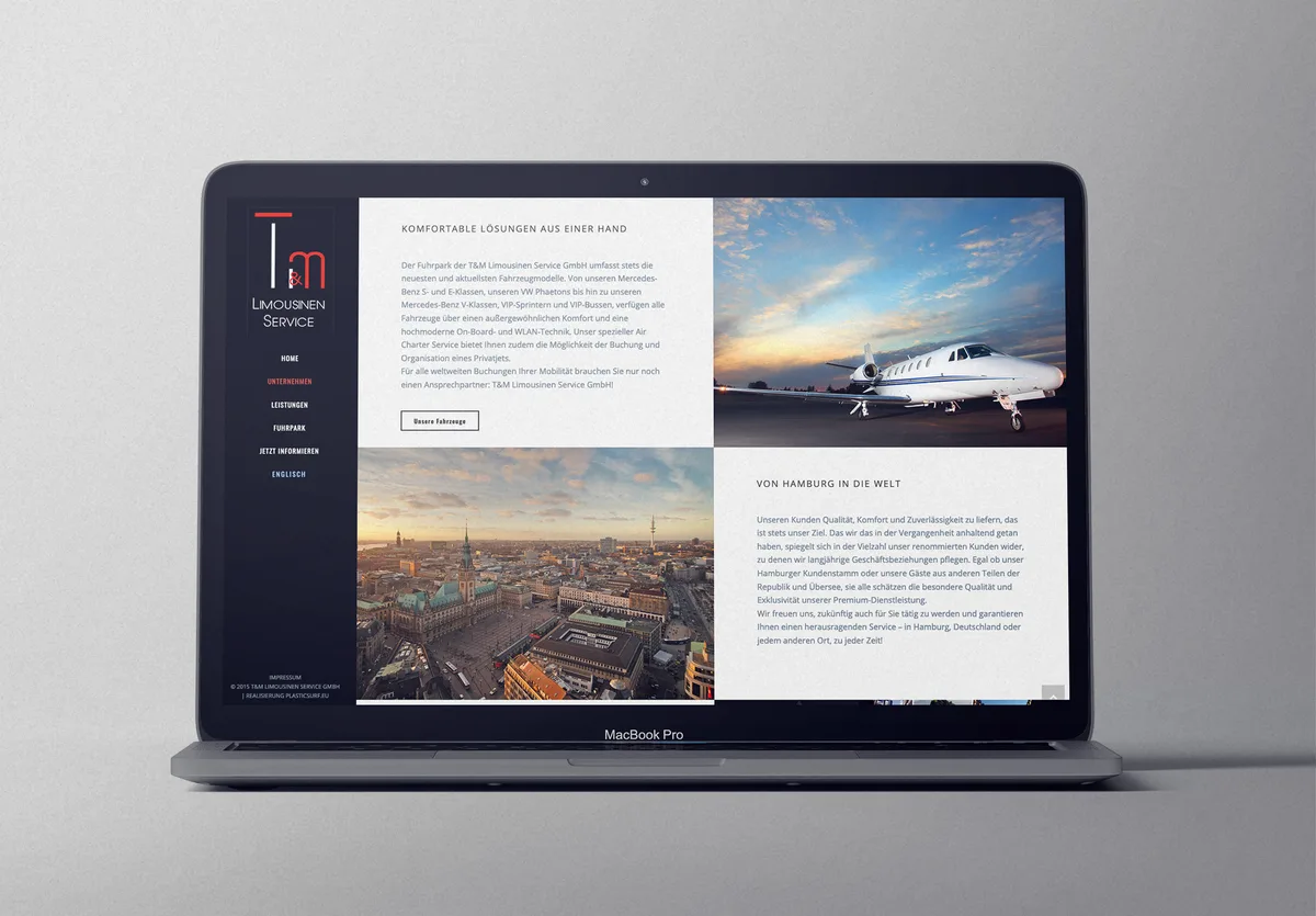 TM LimousinenService Hamburg Limousine – Exklusiver Premium-Transport Service